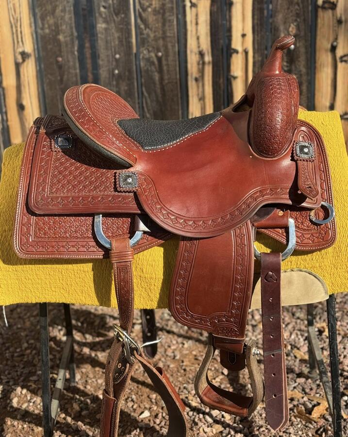 Lady Cowhorse by Bob's Custom — 15½